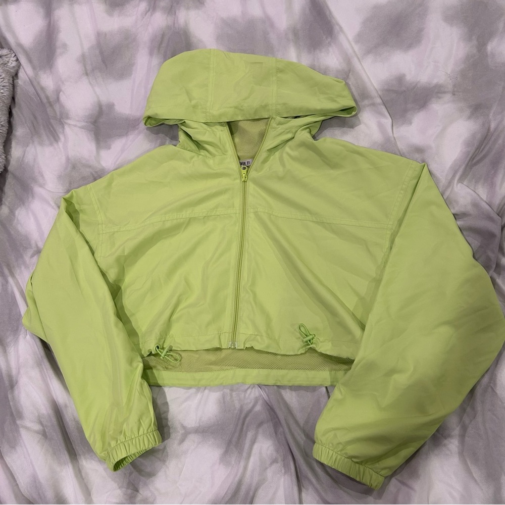 Neon windbreaker